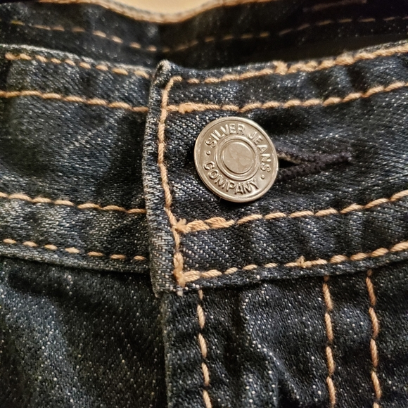 Men's Silver Geordie Jeans W34/ L30 - Picture 3 of 9